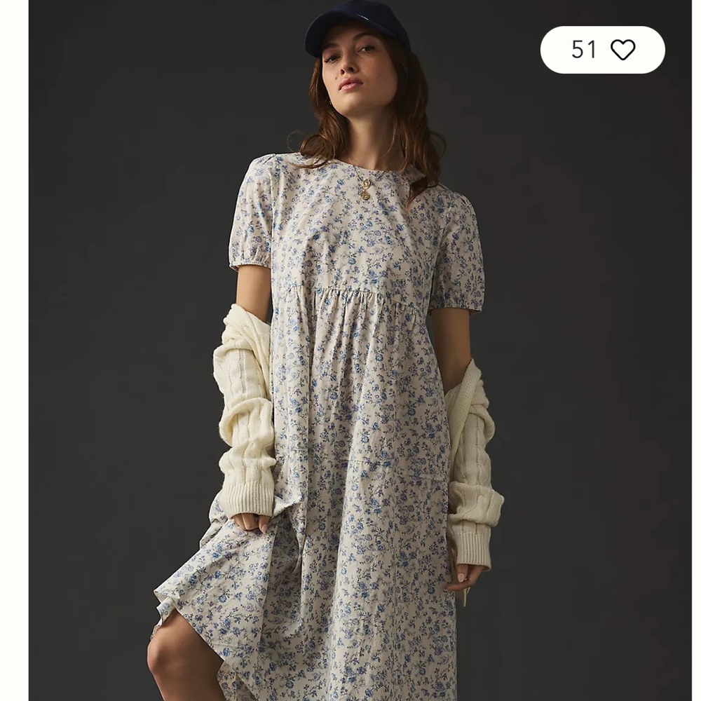 NWT denimist midi dress